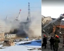 Churches burn in China, as Rome smiles to the tyrants of Beijing